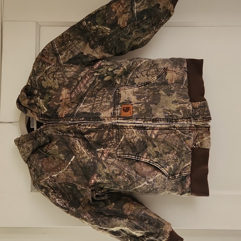 Boys Camo Carhartt coat